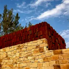 Çıkarılabilir galvanizli güvenlik çelik konstrüksiyon çit