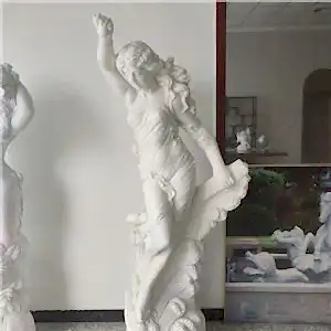 Mermer Kadın Vücut El Oyma Sanat Heykel