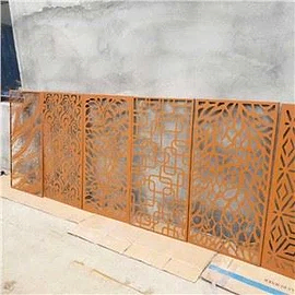 Modern Lazer Kesim Hava Koşullarına Dayanıklı Dekoratif