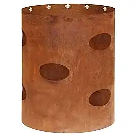 Kamp Seyahat Barbekü Grill Corten Ateş Çukuru