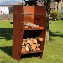 Metal Ateş Çukurları Açık Korden Şömine