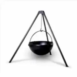 Büyük Ağır Barbekü Izgarası Kömür Izgarası ve Ateş Çukuru