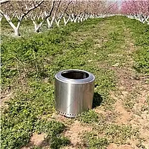 Dumansız kişisel korten çelik mini ateş çukuru brülör dış mekan