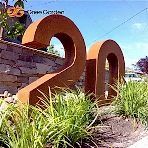 Sıcak Satış Corten Özel Mektup Kutuları