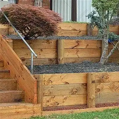 Bahçeler İçin Demiryolu Bağları