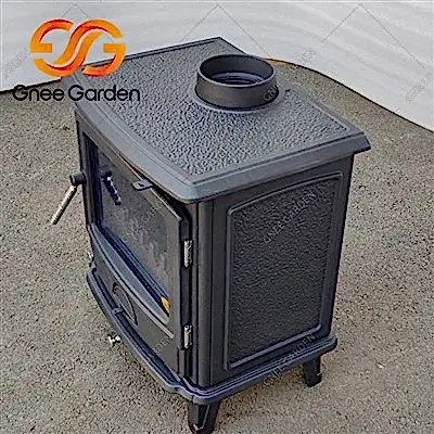 Satılık Antik Dökme Demir Odun Sobası