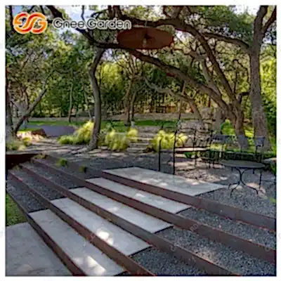 Corten çelik merdivenler